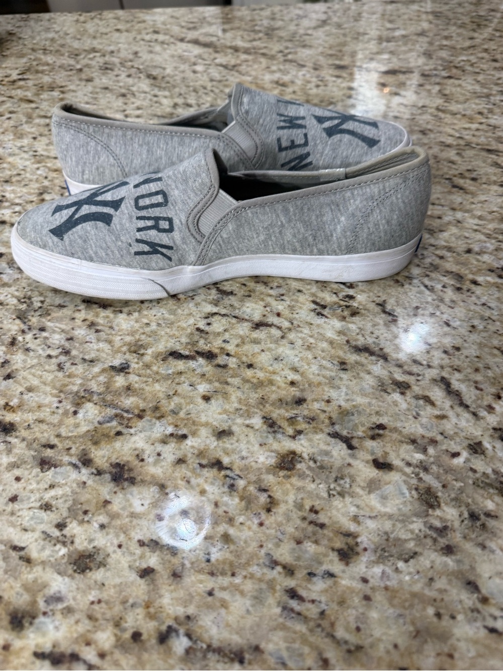 Keds Double Decker New York Yankees MLB Baseball Slip On Shoes 9 - Picture 10 of 15